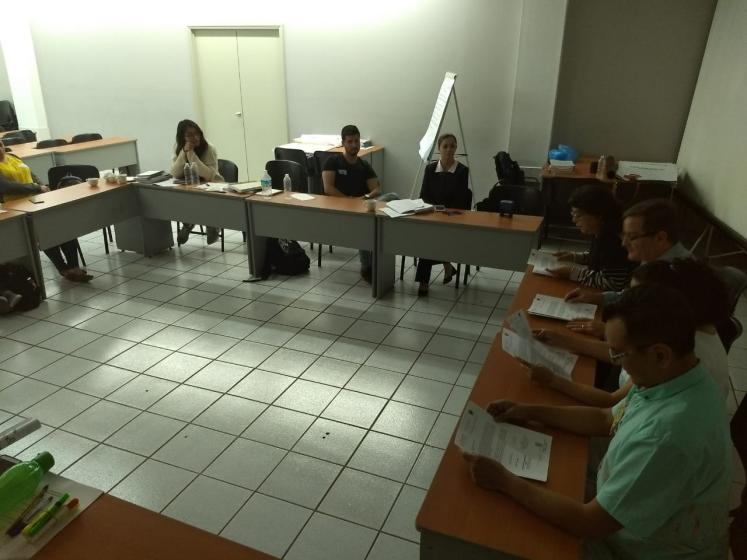 Integrantes de la capacitación.