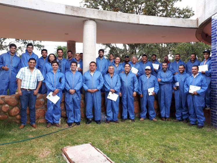 Asistentes al taller impartido por Boehringer Ilgelheim Latinoamérica.