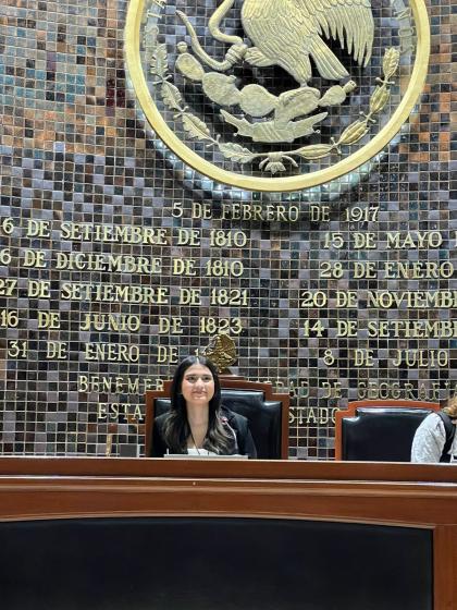 Estudiante del CUALTOS presenta iniciativa en el Parlamento Juvenil para beneficio de la juventud jalisciense
