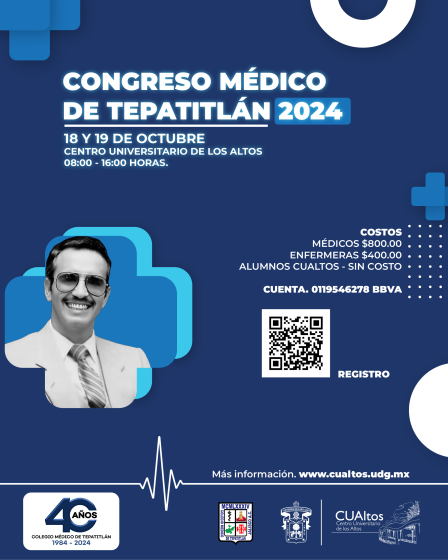 Congreso Médico de Tepatitlán 2024 en CuAltos