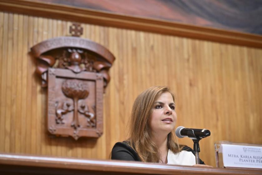 Por una Rectoría General comprometida y cercana a la comunidad universitaria: Karla Planter