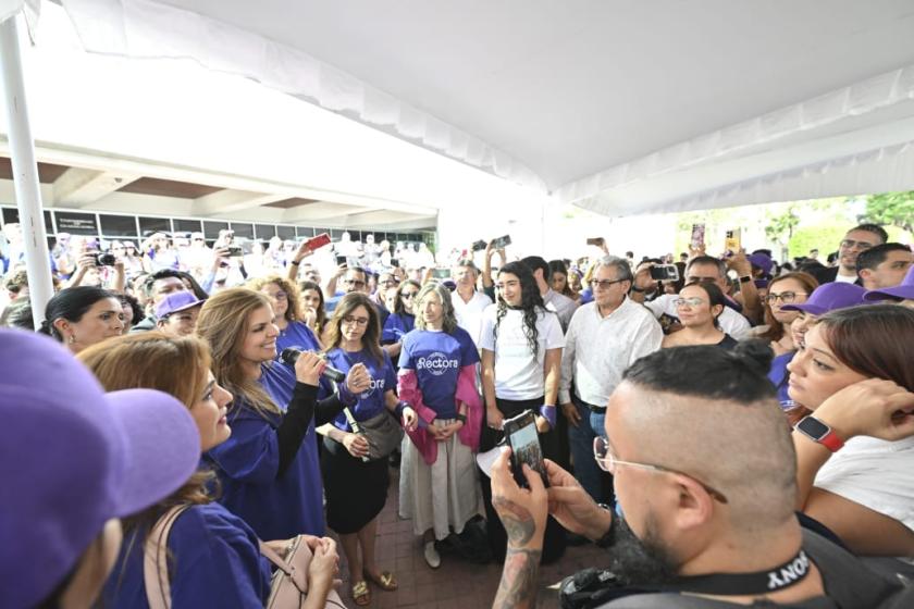Por una Rectoría General comprometida y cercana a la comunidad universitaria: Karla Planter