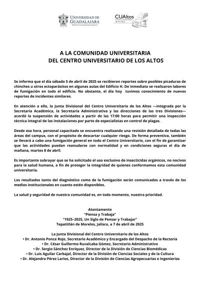 comunicado