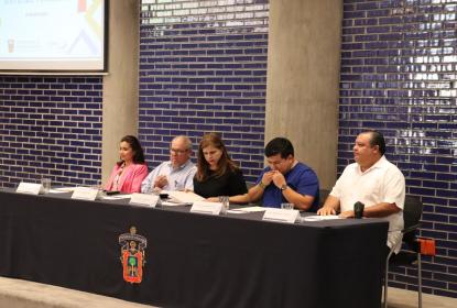 Autoridades de CUAltos en el 27 aniversario de la Ingeniería de Sistemas Pecuarios en CUAltos