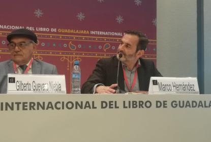 Expositores de la FIL.