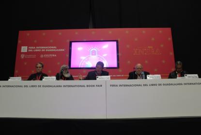 Expositores de la Conferencia “Acoger a los otros”.