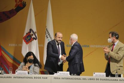 Integrantes de la Ceremonia de Inaguración de la FIL.
