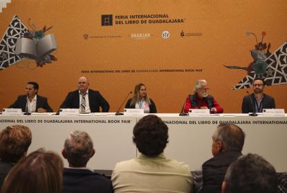 Integrantes de la Mesa “Abrazos, balazos, etc. El país de las víctimas”.