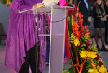 Integrantes de la Ceremonia de clausura de LéaLA.