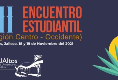 Cartel en el que se lee "XVII ENCUENTRO ESTUDIANTIL".