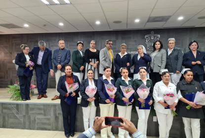 Integrantes de Ceremonia de reconocimiento.