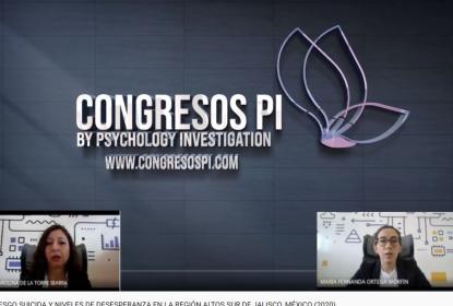 Captura de pantalla en la que se lee "CONGRESOS PI BY PSYCHOLOGY INVESTIGATION".