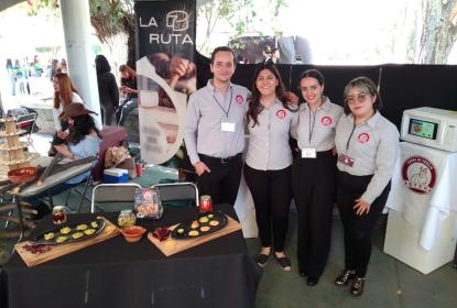 Equipo de CUAltos en la XVII Expo Regional Emprendedora ANFECA Zona 4