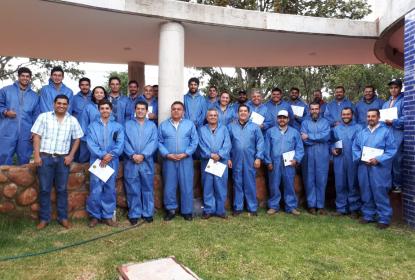Asistentes al taller impartido por Boehringer Ilgelheim Latinoamérica.