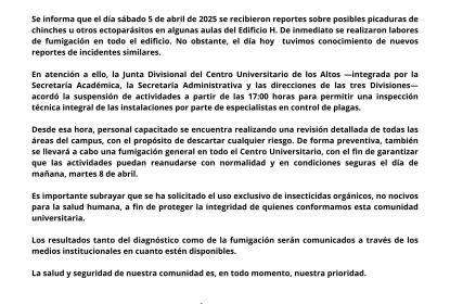 comunicado