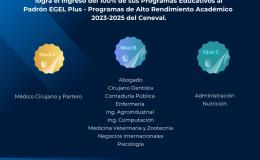 CUAltos logra que el 100% de sus programas educativos ingresen al Padrón EGEL Plus del CENEVAL